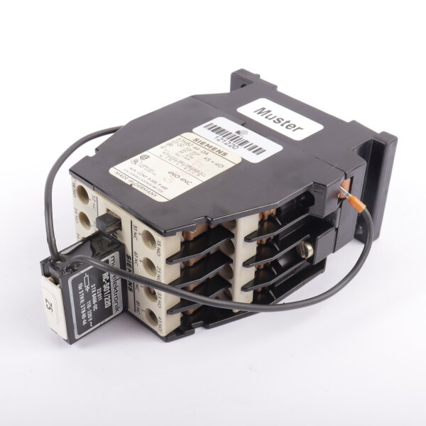 Siemens Schütz 3TH8244-0A 3TH82 44-0A + Murrelektronik RC-S01/220 #used