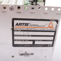 ARTIS Rack BG 1/2 19" 3HE mit Netzfilter NF-1DD ohne Karten #used