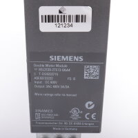 Siemens SINAMICS S120 Double Motor Module 6SL3120-2TE13-0AA4 FS:B #used