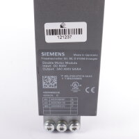 Siemens SINAMICS S120 Double Motor Module 6SL3120-2TE15-0AA3 5A/5A Vers.D #used