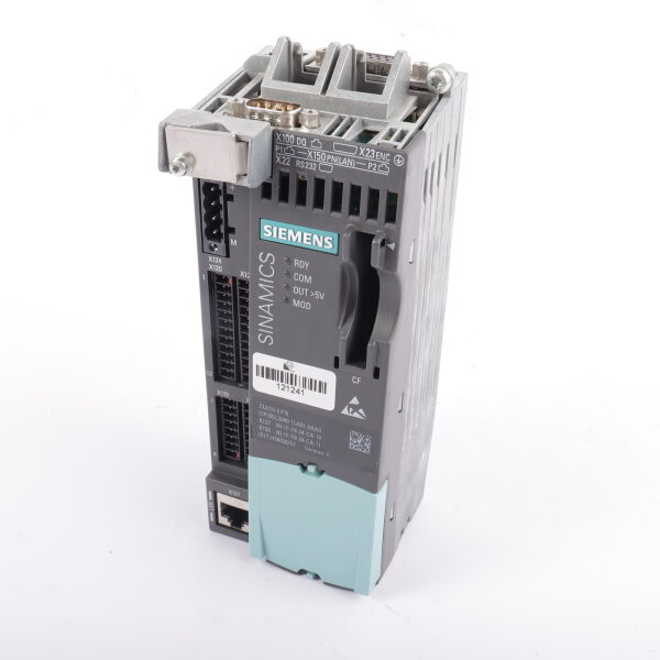 Siemens SINAMICS S120 Control Unit CU310-2 PN 6SL3040-1LA01-0AA0 Vers.E #used