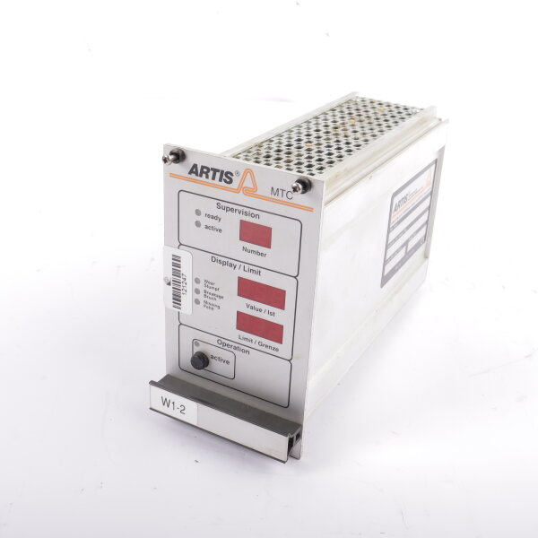 ARTIS Überwachungsmodul MTC-W1-2 Vers.2.02  #used