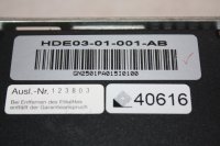 BAUTZ HDE 03 HDE03-01-001-AB digitaler AC Servoverstärker servo amplifier gebraucht
