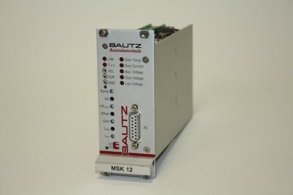 BAUTZ MSK 12 MSK15-10-000-QA.3 Servoverstärker servo amplifier