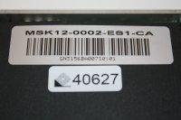 BAUTZ MSK 12 MSK12-0002-ES1-CA Servoverstärker servo amplifier
