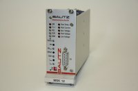 BAUTZ MSK 12 MSK12-10-ES2-CA digitaler Servoverstärker servo amplifier #used