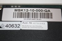 Bautz AC Servoverstärker MSK12-10-000-QA gebraucht