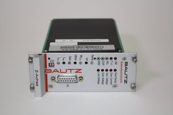 Bautz Servoregler MSK12-10-ES2-PA gebraucht