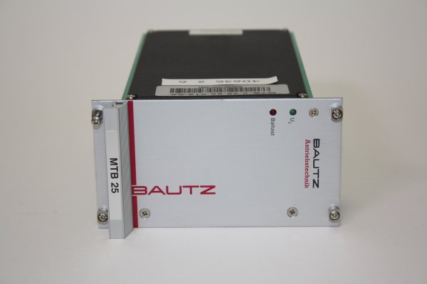 BAUTZ MTB 25 MTB-3-25-85-012-AA servo amplifier digitaler Servoregler gebraucht