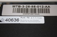 BAUTZ MTB 25 MTB-3-25-85-012-AA servo amplifier digitaler Servoregler gebraucht
