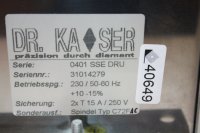 Frequenzumrichter Abrichtspindel Dr. Kaiser 0401 SSE DRU Spindel Typ: C72FAC