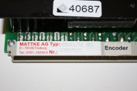 Mattke 4Q-PWM-Servoregler MTRM61/5I V01 Servoverstärker unbenutzt unused OVP