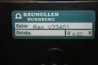 Baumüller Servomotor DS 56-M 354378 Res.23401 Resolver