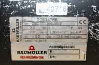 Baumüller Servomotor DSD 071 S64U30-5 Geber. EQN 1325 #used