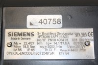 Siemens Servomotor Servo Motor 1FT6086-1AF71-1AG1 gebraucht