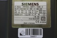 Siemens SIMOTICS S Synchronservomotor  1FK7042-5AF71-1UA5-Z  Z= N05+K23