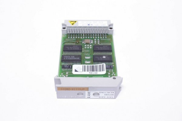 Siemens SINUMERIK 800, 8/MS102 RAM-MODUL 128 KB 6FX1134-2BC01 #used