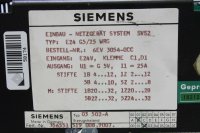 Siemens Sinumerik Power Supply 6EV3054-0CC Stromversorgung 6EV3 054-0CC