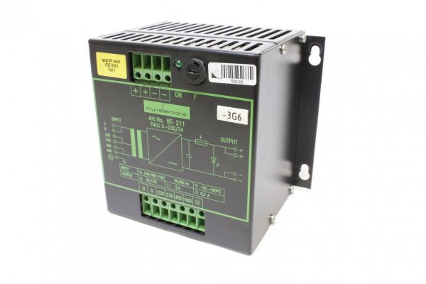 Murr Elektronik Netzteil Power Supply 85 211 Input 230/400 V AC Output 24V DC