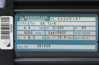 Baumüller DS 71-K  261439  Servomotor 4,6 KW 3000 U/min #used