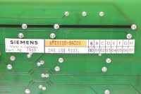 Siemens Sinumerik Maschinensteuertafel 6FC3448-3EF 548 268 9001.00 mit 6FX1118-8AC01