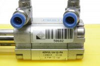 3X Festo Kompaktzylinder  ADVUL-16-15-PA 156853 M108