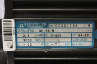 Baumüller Servomotor DS 56-M 250973 Geber. DG 60 KTM