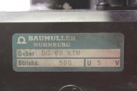 Baumüller Servomotor DS 56-M 250973 Geber. DG 60 KTM