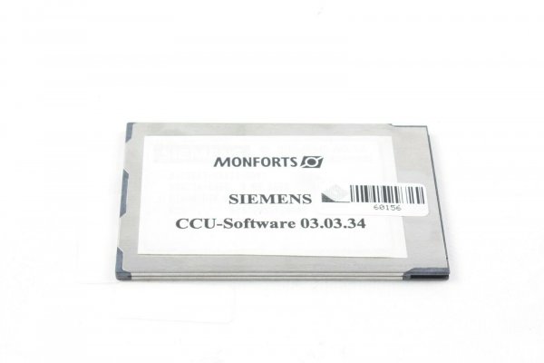 Sinumerik MONFORTS 810D PC-Card CCU-Software: 03.03.34 #used