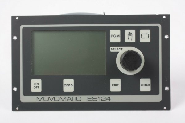 Movomatic ES124 Bedientafel 12616.0483 Front Panel #used