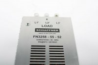 Schaffner Entstörfilter Line Filter 480V ac / 60Hz 55A FN325855-52 #used