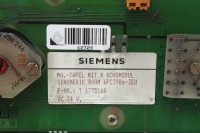 Siemens Sinumerik Maschinensteuertafel 6FC3986-3EU