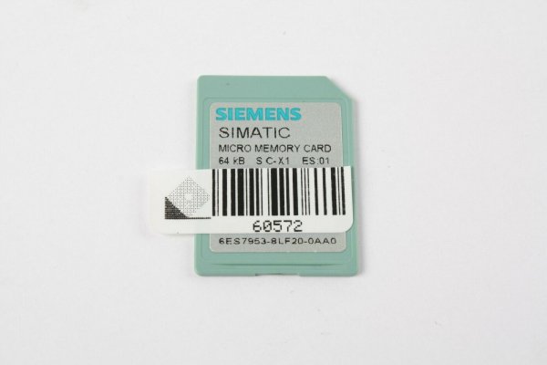 Siemens Simatic 6ES7953-8LF20-0AA0 Micro Memory Card f&uuml;r S7