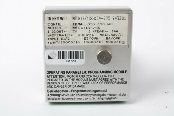 Indramat  MOD17/1X0034-275 Programmierungsmodul