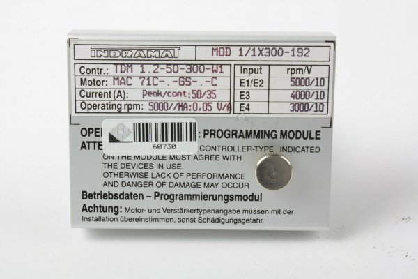 Indramat  MOD1/1X300-192 Programmierungsmodul