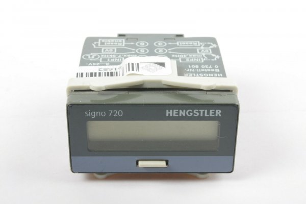 Hengstler Signo 720 Impulszähler Summenzähler 0 720 501 -used-