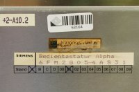 Siemens Sinumerik 805SM T/W Bedientastatur Alpha 6FM2805-4AS31 gebraucht