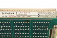 Siemens Sinumerik Typ 03 805-A 548 255 7001 geprüft #used