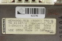 Siemens Kommut.- Drossel 4EM4900-5CB 8,8V 15A 50Hz 10,6V 15A 60Hz geprüft #used