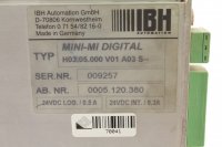 IBH Automation Mini-Mi Digital H03.05.000 V01 A03 S-- I/O Modul 009257 gebraucht
