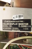 Mitsubishi Color Display Monitor C-3240 AC220V/240V 50/60Hz 110VA#used
