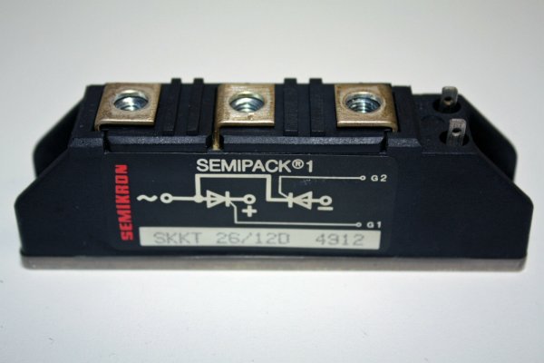 Semikron Semipack 1 Thyristormodul SKKT 26/12D #used