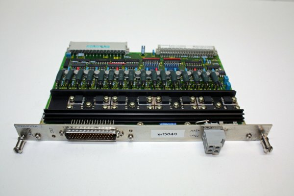 SIEMENS Sinumerik 3 Ausgabebaugruppe 16X 2A 03460 6FX1112-0AA02 #used