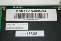 Bautz AC Servoverstärker MSK12-10-000-QA #used