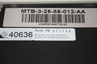 BAUTZ MTB 25 MTB-3-25-85-012-AA servo amplifier digitaler Servoregler