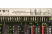 Siemens SINUMERIK 800 6FX1128-1BB00 Speichergrundbaugruppe mit RAM gebraucht