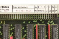 Siemens SINUMERIK 800 6FX1128-1BB00 Speichergrundbaugruppe mit RAM gebraucht