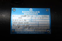Baumüller Hauptspindelmotor GNAFF 90-L2 1133350 aus EMCO 6P gebraucht
