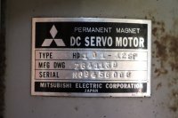 Mitsubishi Permanent Magnet DC Servo Motor HD 101-12SP inkl. Winkelgetriebe K5-M1 u. SANYO DENKI  Geber RST-5XC-IIP BKO-NC6075 gebraucht