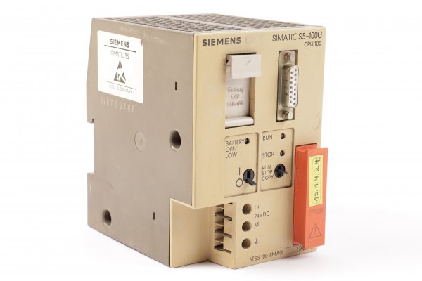 Siemens Simatic S5 6ES5100-8MA01 Zentralbaugruppe gebraucht